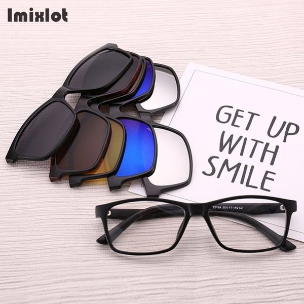 multipurpose magnetic sunglasses 5 in 1 clip on sunglasses men women polarized clip on sun glasses frame optical eyewear frames, White;black
multipurpose magnetic sunglasses 5 in 1 clip on sunglasses men women polarized clip on sun glasses frame optical eyewear frames, White;black