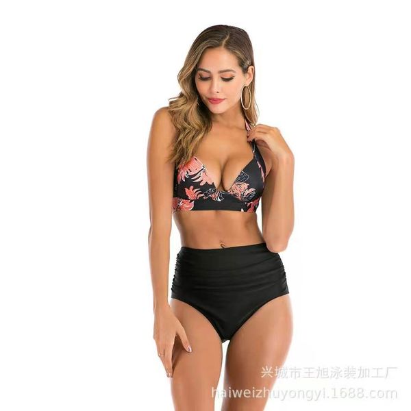 2020 new swimsuit multi color solid color print high waist split swimsuit bikin bikini
2020 new swimsuit multi color solid color print high waist split swimsuit bikin bikini