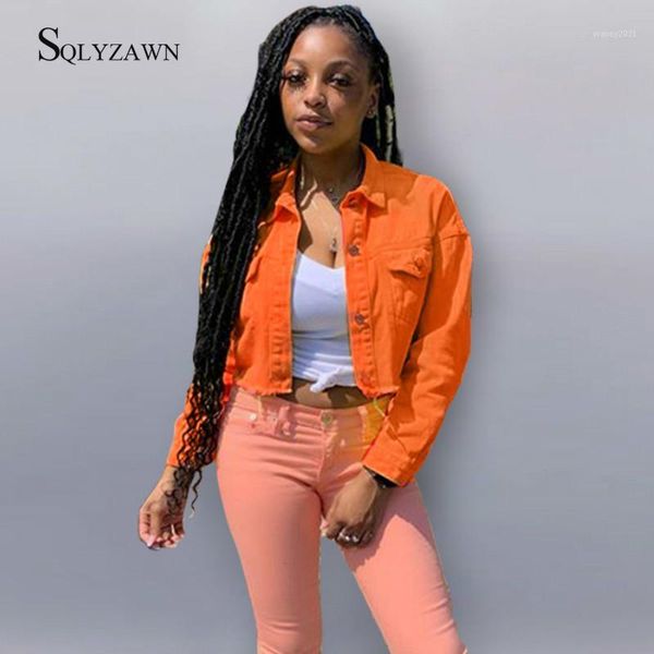 women's jackets womens streetwear denim cropped jacket fall gothic long sleeve ripped cowboy bomber coat harajuku vintage orange black, Black;brown
women's jackets womens streetwear denim cropped jacket fall gothic long sleeve ripped cowboy bomber coat harajuku vintage orange black, Black;brown