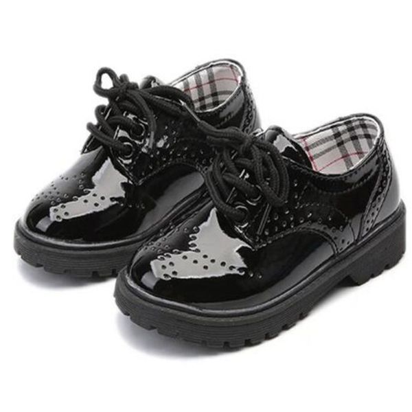 new spring summer kids shoes for boys girls british style casual sneakers pu leather fashion flats breathable children's dress shoes, Black;red
new spring summer kids shoes for boys girls british style casual sneakers pu leather fashion flats breathable children's dress shoes, Black;red