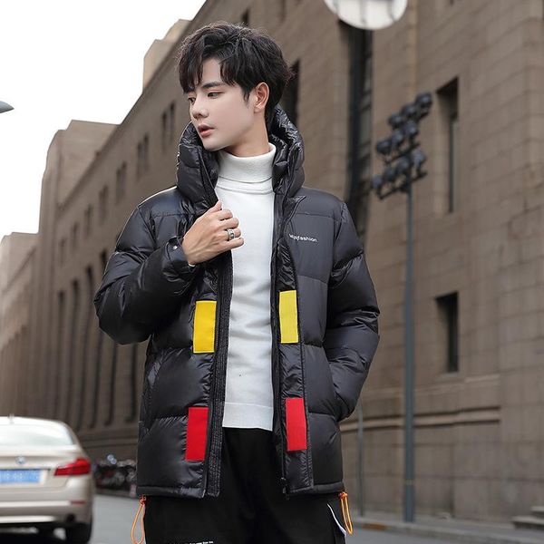 down jacket men's 2020 winter new style trend handsome versatile short students warm winter men's coat, Black
down jacket men's 2020 winter new style trend handsome versatile short students warm winter men's coat, Black