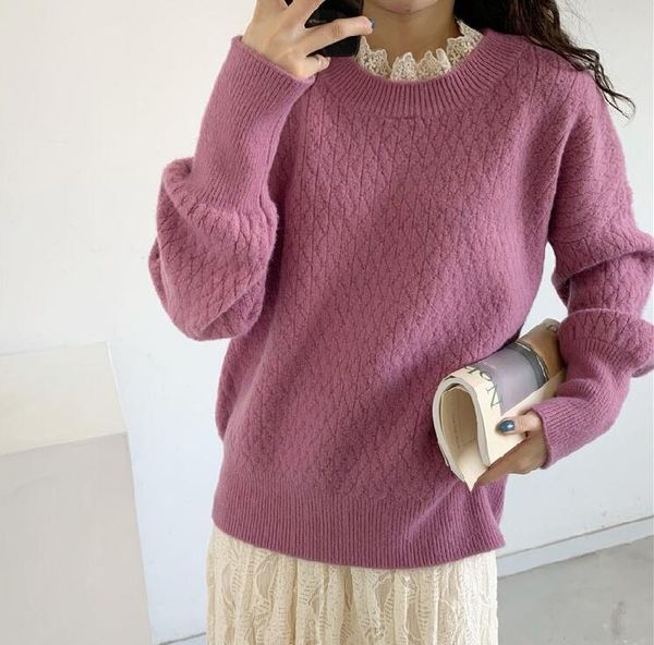 2020 lazy style doll collar loose pullover sweater new fake two-piece lace sweater women, White;black
2020 lazy style doll collar loose pullover sweater new fake two-piece lace sweater women, White;black