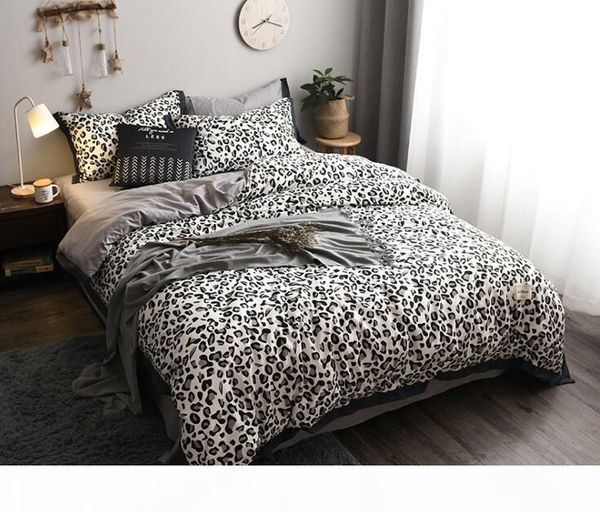 cotton 4 pcs bedding set leopard print grid duvet cover set bedcloth with pillowcase full size
cotton 4 pcs bedding set leopard print grid duvet cover set bedcloth with pillowcase full size