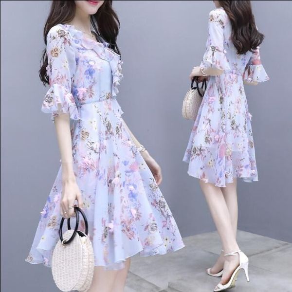 summer women plus size floral print sleeveless v-neck half trumpet sleeve a-line elegant chiffon pink cocktail dresses 9639 party, Black
summer women plus size floral print sleeveless v-neck half trumpet sleeve a-line elegant chiffon pink cocktail dresses 9639 party, Black