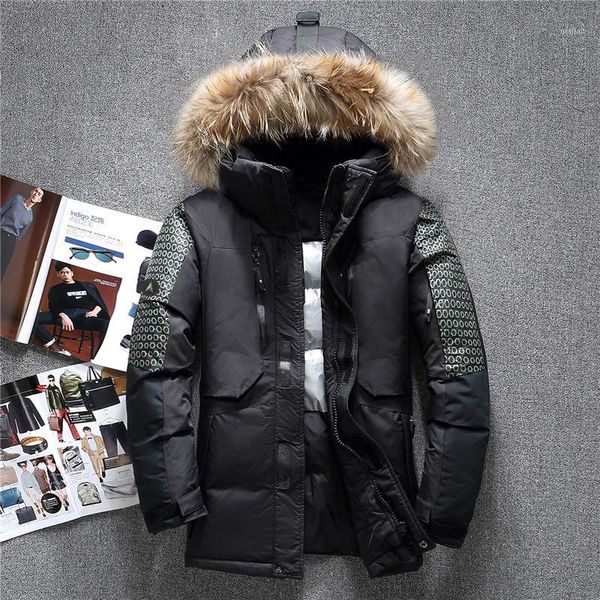 men's down & parkas nice high endmen winter jacket coat parka fashion thick warm fur collar hooded waterproof outerwear -31 degrees1, Black
men's down & parkas nice high endmen winter jacket coat parka fashion thick warm fur collar hooded waterproof outerwear -31 degrees1, Black