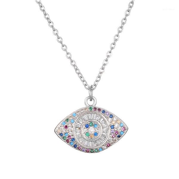 pendant necklaces nbwbuy classic turkish eye necklace fashion + cz crystal evil for women girl 45cm link chain1, Silver
pendant necklaces nbwbuy classic turkish eye necklace fashion + cz crystal evil for women girl 45cm link chain1, Silver