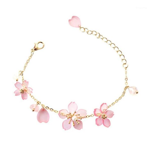 timlee b022 new sweet lovely cherry blossoms petal bracelets fashion accessories wholesale1, Golden;silver
timlee b022 new sweet lovely cherry blossoms petal bracelets fashion accessories wholesale1, Golden;silver