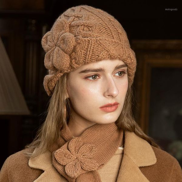 berets x032 handmade knitted cashmere hat autumn and winter women's retro british hats flower woolen cap adjustable beret hat1, Blue;gray
berets x032 handmade knitted cashmere hat autumn and winter women's retro british hats flower woolen cap adjustable beret hat1, Blue;gray