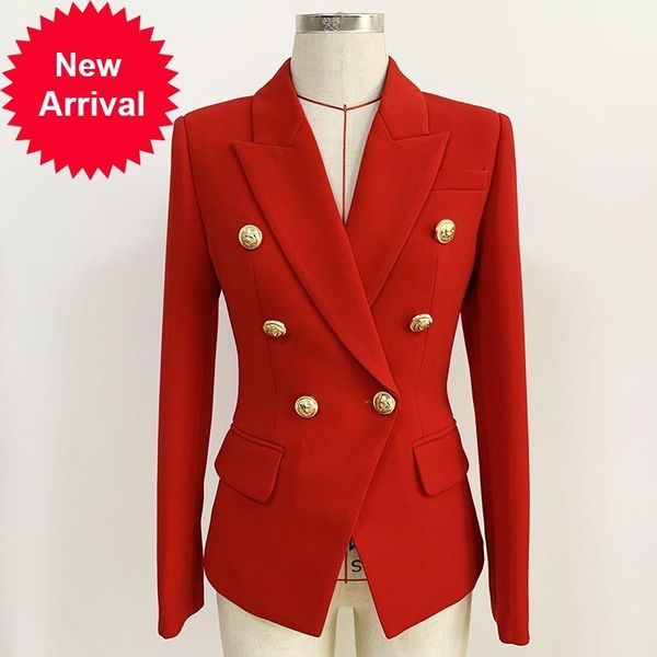 2021 new lane autumn female winter luxury buckled head double breasted fine red suit long sleeve jacket wzu0, White;black
2021 new lane autumn female winter luxury buckled head double breasted fine red suit long sleeve jacket wzu0, White;black