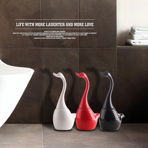 bath accessory set swan toilet brush holder ceramic plastic creative bathroom funny household cleaning tool
bath accessory set swan toilet brush holder ceramic plastic creative bathroom funny household cleaning tool