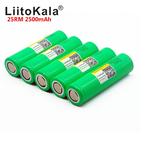 liitokala original brand 18650 2500mah rechargeable battery 3.6v inr18650 25r m 20a discharge
liitokala original brand 18650 2500mah rechargeable battery 3.6v inr18650 25r m 20a discharge