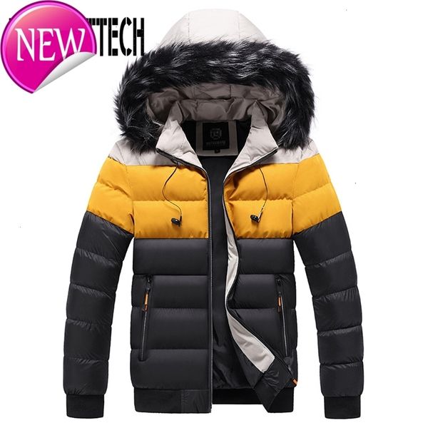 winter jacket men parka fur collar hooded jackets thick warm male down jacket cotton padded parkas plus size 5xl, Black
winter jacket men parka fur collar hooded jackets thick warm male down jacket cotton padded parkas plus size 5xl, Black
