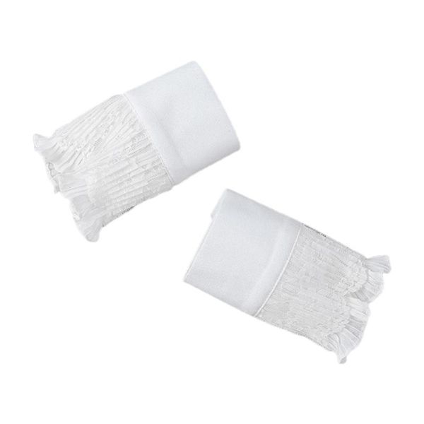 five fingers gloves women winter double layer horn cuffs bracelet hollow out floral lace wrinkled ruffled fake sleeves detachable wristband, Blue;gray
five fingers gloves women winter double layer horn cuffs bracelet hollow out floral lace wrinkled ruffled fake sleeves detachable wristband, Blue;gray