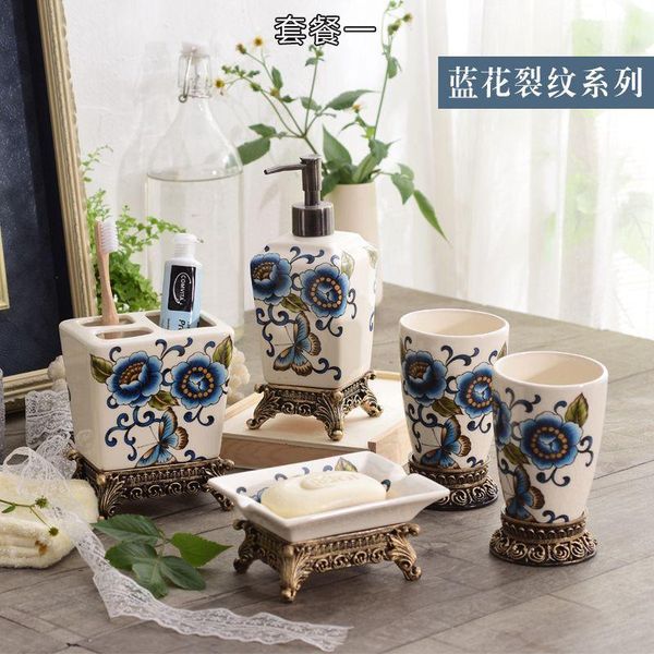 european ice crack ceramic five piece bathroom lovers cup toothbrush soap box frame bathroom suite1
european ice crack ceramic five piece bathroom lovers cup toothbrush soap box frame bathroom suite1