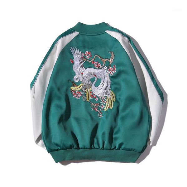 men's jackets wholesale- 2021 spring embroidery jacket men coat bomber female pilots reversible outerwear for teenager couples 2331, Black;brown
men's jackets wholesale- 2021 spring embroidery jacket men coat bomber female pilots reversible outerwear for teenager couples 2331, Black;brown