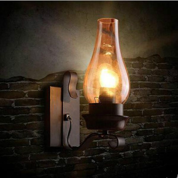 wall lamp retro loft iron glass for bar restaurant entrance living room deco vintage e27 porch light h 30cm 80-265v 1319
wall lamp retro loft iron glass for bar restaurant entrance living room deco vintage e27 porch light h 30cm 80-265v 1319