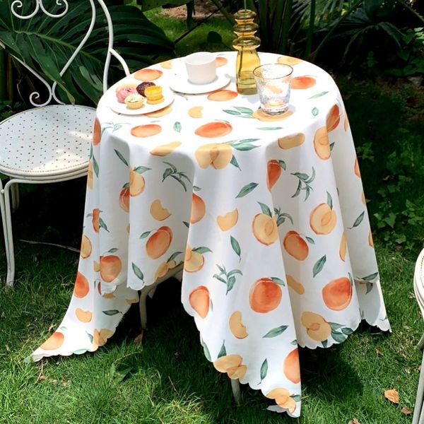 ins nordic style simple waterproof oil proof restaurant l household round table cloth printing
ins nordic style simple waterproof oil proof restaurant l household round table cloth printing