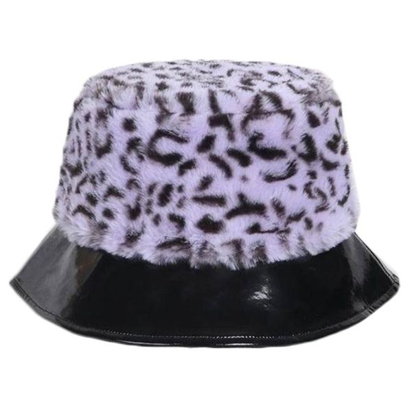 wide brim hats women winter fuzzy plush leopard bucket hat faux patent leather short harajuku outdoor warm panama fisherman cap, Blue;gray
wide brim hats women winter fuzzy plush leopard bucket hat faux patent leather short harajuku outdoor warm panama fisherman cap, Blue;gray