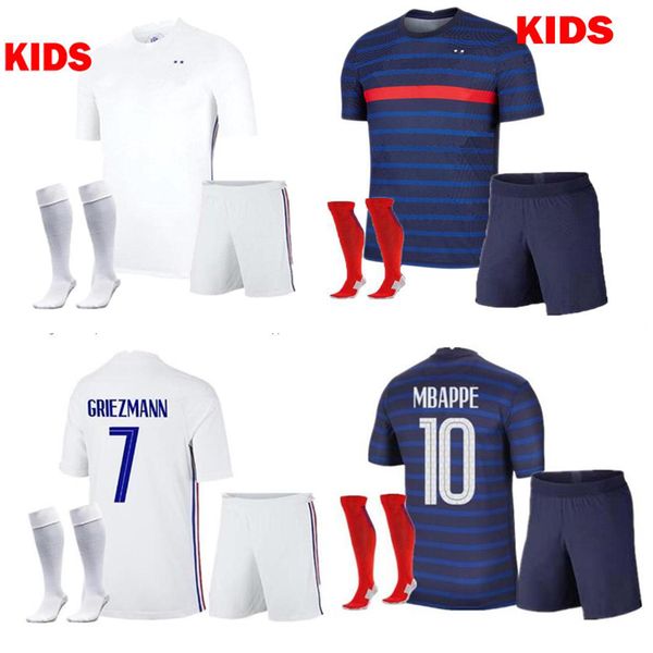 new kids france mbappe soccer jerseys child kits 2020 2021 griezmann pogba football shirts 20 21 pavard kante boys full set uniform, Black
new kids france mbappe soccer jerseys child kits 2020 2021 griezmann pogba football shirts 20 21 pavard kante boys full set uniform, Black