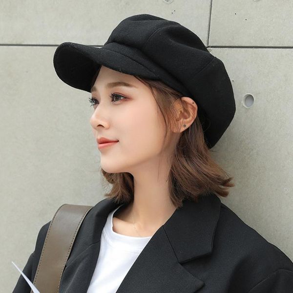 stingy brim hats vintage visor beret women classic octagonal sboy hat lady winter faux wool cute trendy high street basic paperboy cabbie ca, Blue;gray
stingy brim hats vintage visor beret women classic octagonal sboy hat lady winter faux wool cute trendy high street basic paperboy cabbie ca, Blue;gray