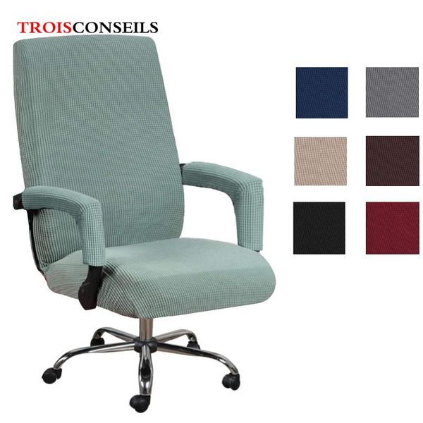 chair covers 13 colors jacquard cover for computer water resistant office slipcover removable thickened with armrest
chair covers 13 colors jacquard cover for computer water resistant office slipcover removable thickened with armrest