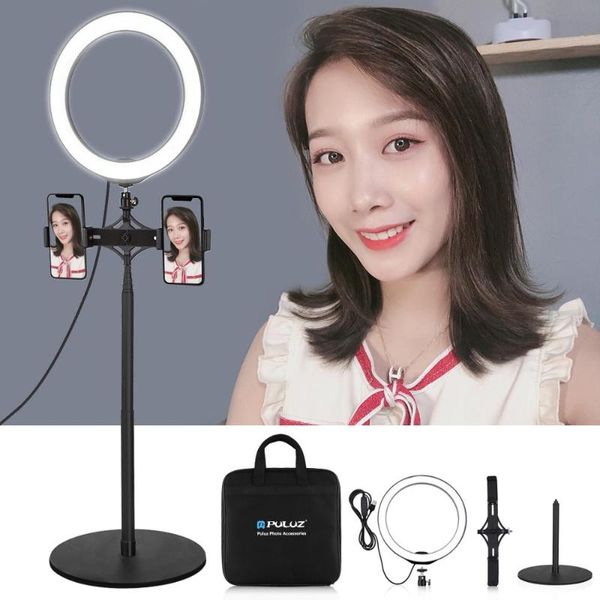 flash heads lanbeika 1.4m round base deskmount 10 inch 26cm led ring vlogging video light kits+cold shoe tripod ball head & phone clamp
flash heads lanbeika 1.4m round base deskmount 10 inch 26cm led ring vlogging video light kits+cold shoe tripod ball head & phone clamp