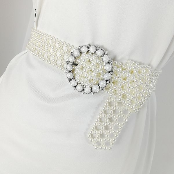 pearl belt of the ladies girdle belts for woman 2020 white strass waistband mujer long waist dress cummerbunds jeans laugh designer, Black;brown
pearl belt of the ladies girdle belts for woman 2020 white strass waistband mujer long waist dress cummerbunds jeans laugh designer, Black;brown