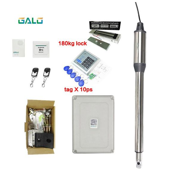 fingerprint access control commercial linear actuator dc worm gear automatic single swing gate opener with 180kg(400lbs) electromagnetic loc
fingerprint access control commercial linear actuator dc worm gear automatic single swing gate opener with 180kg(400lbs) electromagnetic loc