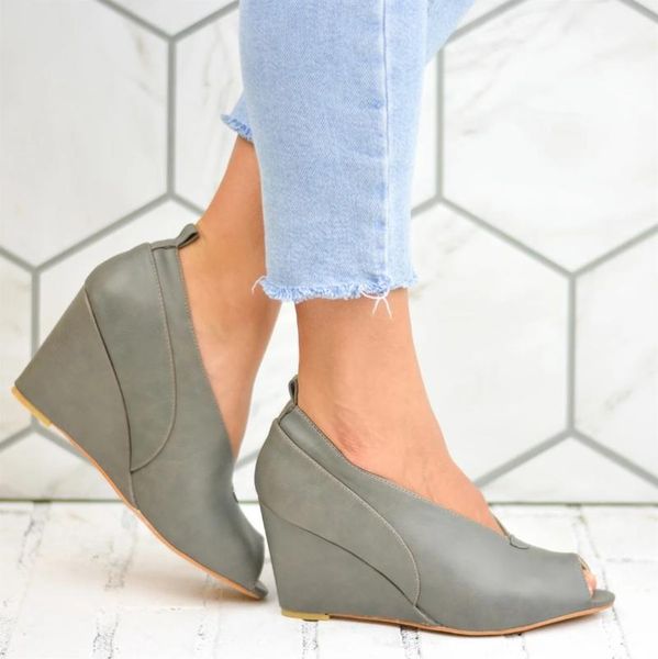 sandals peep toe slip-on fashion women shoes 2021 pu wedges heel ladies and summer woman, Black
sandals peep toe slip-on fashion women shoes 2021 pu wedges heel ladies and summer woman, Black