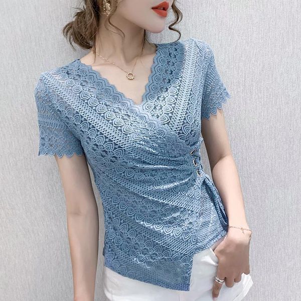 v-neck off shoulder bandage lace t shirt women summer female tshirt short sleeve tee shirt femme 3xl, White
v-neck off shoulder bandage lace t shirt women summer female tshirt short sleeve tee shirt femme 3xl, White