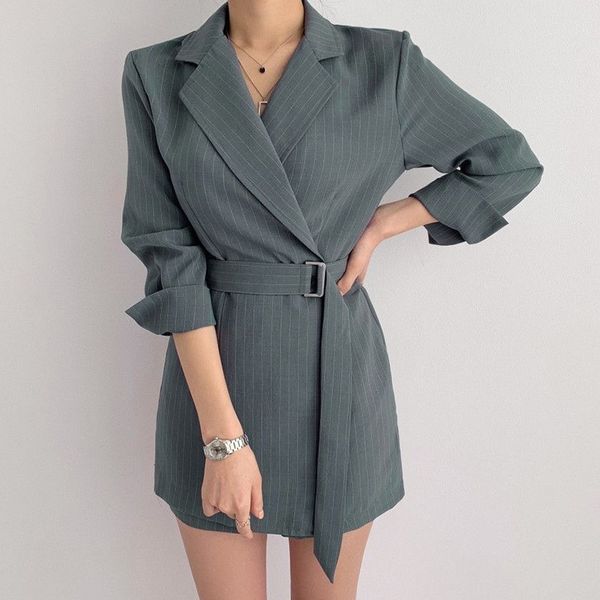2021 new fancy feminine style striped suits engraved collar little dresses office lady empire stripes the line dressed in autumn spring 8j8b, Black;gray
2021 new fancy feminine style striped suits engraved collar little dresses office lady empire stripes the line dressed in autumn spring 8j8b, Black;gray