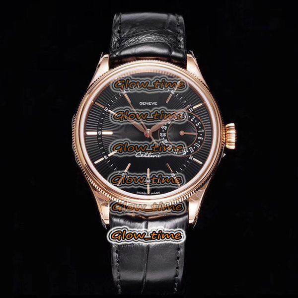 gmf version cellini sa3126 automatic mechanical black dial m50505 sapphire mens watch 18k rose gold case leather strap luxry watches, Slivery;brown
gmf version cellini sa3126 automatic mechanical black dial m50505 sapphire mens watch 18k rose gold case leather strap luxry watches, Slivery;brown
