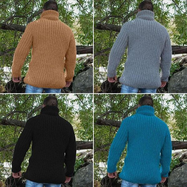 men's sweaters fall/winter loose men's casual turtleneck sweater fashion solid pullover color trend r1p41, White;black
men's sweaters fall/winter loose men's casual turtleneck sweater fashion solid pullover color trend r1p41, White;black