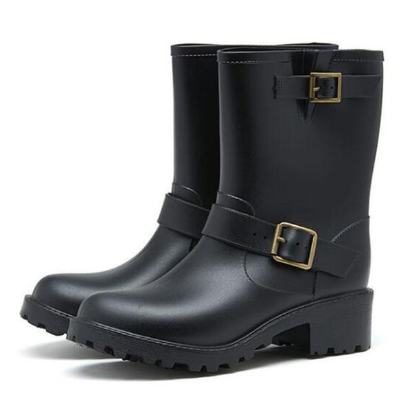 boots fashion buckle strap flat shoes woman high heel platform motorcycle ankle botas mujer rain sy402, Black
boots fashion buckle strap flat shoes woman high heel platform motorcycle ankle botas mujer rain sy402, Black