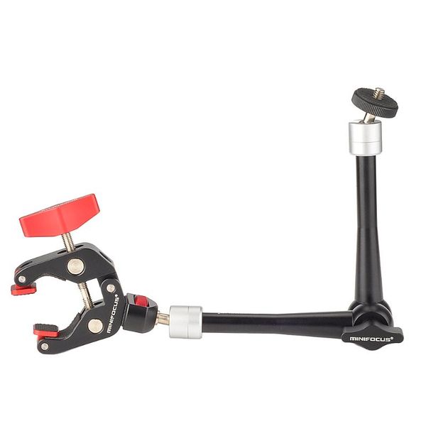 lighting & studio accessories 11 inches adjustable articulating friction magic arm with super clamp for dslr camera, led flash light,monitor
lighting & studio accessories 11 inches adjustable articulating friction magic arm with super clamp for dslr camera, led flash light,monitor