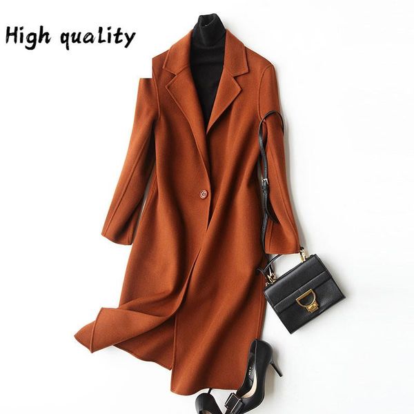 women winter 2020 90% wool coat female autumn double woolen jackets long jacket outwear manteau femme hiver 39002, Black
women winter 2020 90% wool coat female autumn double woolen jackets long jacket outwear manteau femme hiver 39002, Black