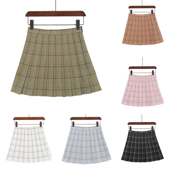 peonfly sweet women pleated skirt fashion plaid a-line mini high waist chic skirt kawaii summer casual ladies plaid skirt q1219, Black
peonfly sweet women pleated skirt fashion plaid a-line mini high waist chic skirt kawaii summer casual ladies plaid skirt q1219, Black
