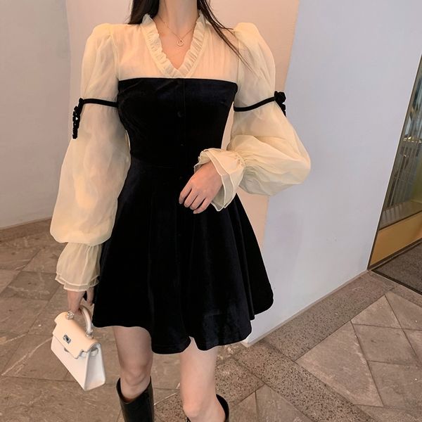2020 new fashion new winter women velvet dress long sleeve black mini dress vestidos elegant celebrity evening party dress lj201113, Black;gray
2020 new fashion new winter women velvet dress long sleeve black mini dress vestidos elegant celebrity evening party dress lj201113, Black;gray