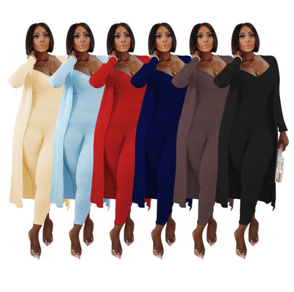 womens clothes 2 pieces set long sleeve casual rib long sleeve coat slim fit jumpsuit ladies new fashion autumn sportwear 2020 p88, Gray
womens clothes 2 pieces set long sleeve casual rib long sleeve coat slim fit jumpsuit ladies new fashion autumn sportwear 2020 p88, Gray