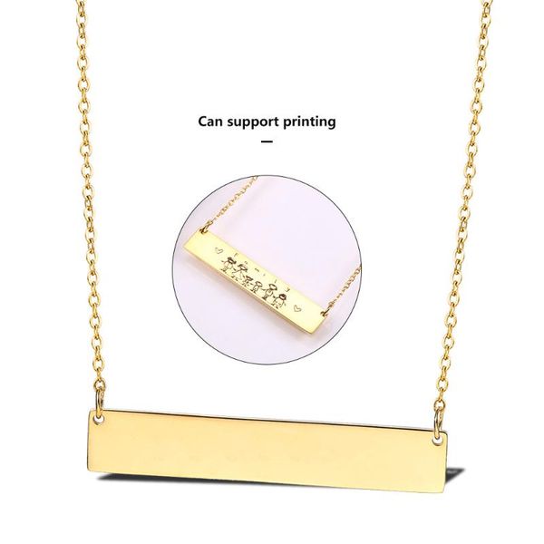 pendant necklaces simple engraved family tag necklace titanium steel trendy mujeres hombres jewelry mother's day gift, Silver
pendant necklaces simple engraved family tag necklace titanium steel trendy mujeres hombres jewelry mother's day gift, Silver