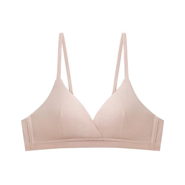 french triangle cup cotton bra female invisible no steel ring thin japanese girl sexy, Red;black
french triangle cup cotton bra female invisible no steel ring thin japanese girl sexy, Red;black