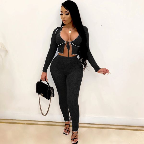trendy women two piece pants fashion pure color club long sleeve womens two piece sets casual party wear sale, White
trendy women two piece pants fashion pure color club long sleeve womens two piece sets casual party wear sale, White