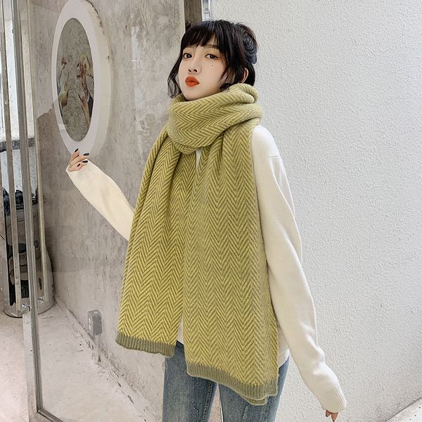 cachecol listrado de estudantes do sexo feminino no outono e inverno cashmere leno feito malha grossa japons ins quente ykib, Blue;gray
cachecol listrado de estudantes do sexo feminino no outono e inverno cashmere leno feito malha grossa japons ins quente ykib, Blue;gray