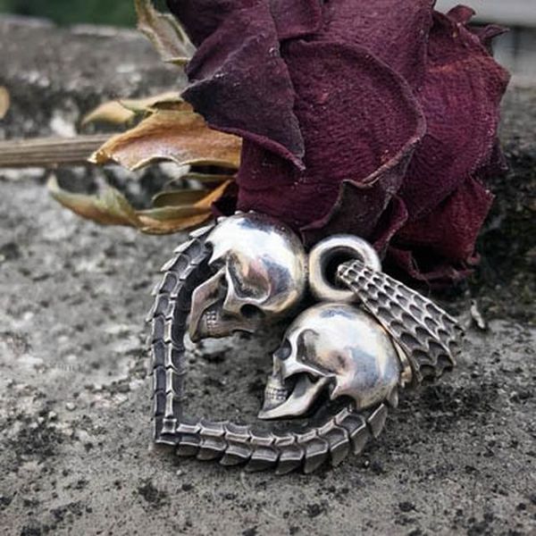 dropshipping unique double skull heart men necklace pendant fashion jewelry gothic couple pendants boyfriend gift osdz109 wmtunh, Bronze;silver
dropshipping unique double skull heart men necklace pendant fashion jewelry gothic couple pendants boyfriend gift osdz109 wmtunh, Bronze;silver