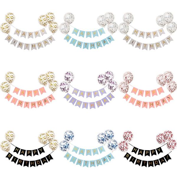 party decoration 1set happy birthday letter banner gold confetti balloons baby shower decorations boy girl kids favors
party decoration 1set happy birthday letter banner gold confetti balloons baby shower decorations boy girl kids favors