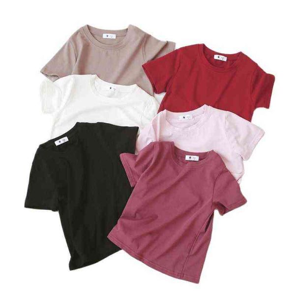 2021 summer new boys solid color girls baby all-match cotton t-shirt 4006 38 g1224, Blue
2021 summer new boys solid color girls baby all-match cotton t-shirt 4006 38 g1224, Blue