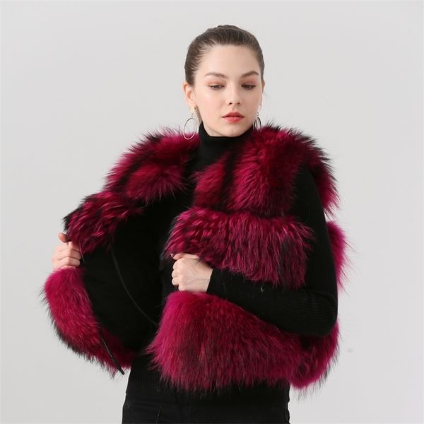 qiuchen pj8051 model fashion short vest women vest in winter 100% natural raccoon furs real fur 201209, Black
qiuchen pj8051 model fashion short vest women vest in winter 100% natural raccoon furs real fur 201209, Black