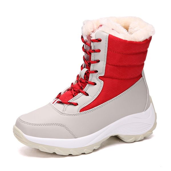 asumer new winter snow women round toe lace up ladies ankle mixed colors keep warm platform boots big size y200115, Black
asumer new winter snow women round toe lace up ladies ankle mixed colors keep warm platform boots big size y200115, Black