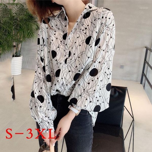 fashion women casual long sleeve solid turn-down printed loose shirts long sleeve female clothes loose shirt1, White
fashion women casual long sleeve solid turn-down printed loose shirts long sleeve female clothes loose shirt1, White