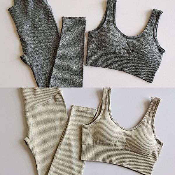 new workout clothes for women seamless yoga sets gym leggings+sports bra crop 2 piece sports suit female running sportswear c0122, Black;white
new workout clothes for women seamless yoga sets gym leggings+sports bra crop 2 piece sports suit female running sportswear c0122, Black;white
